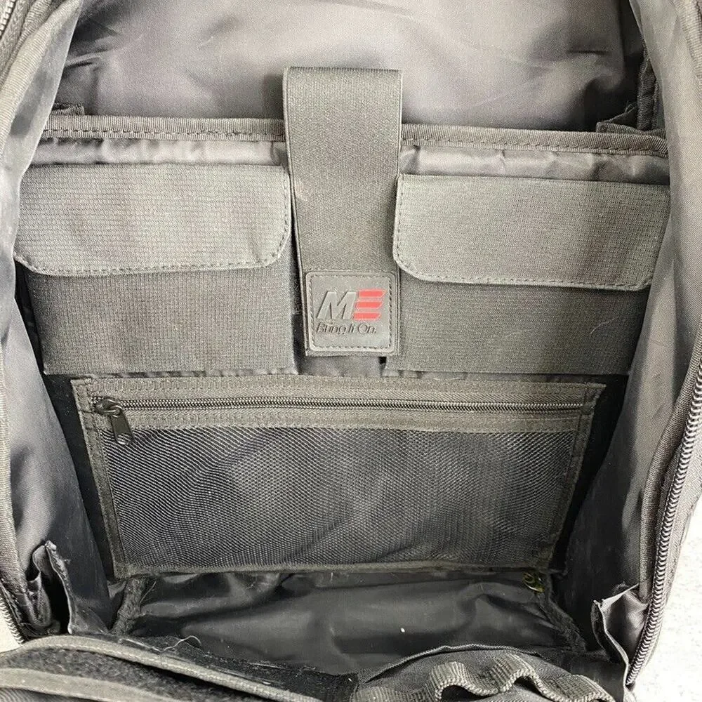 Mobile Edge Backpack Black Padded Bring It On Laptop Book Bag Computer Pockets